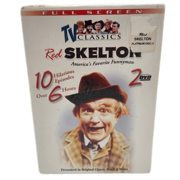 Red Skelton 2 DVD Collection Series 8 Episodes American Radio & TV Comedy - Picture 1 of 5